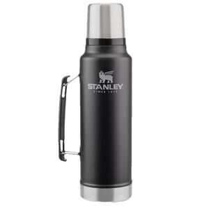 Stanley Adventure Stainless Steel Vacuum Bottle, 1.4 qt, BRAND NEW - MATTE BLACK